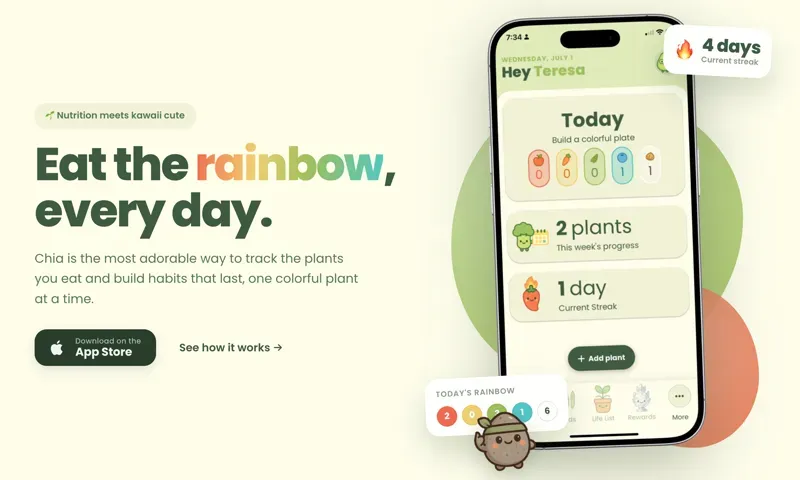Chia app screenshot